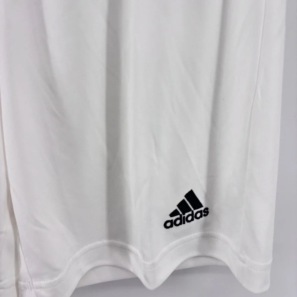 Adidas White Soccer‎ Shorts Kids Activewear Athletic Aeroready Youth
